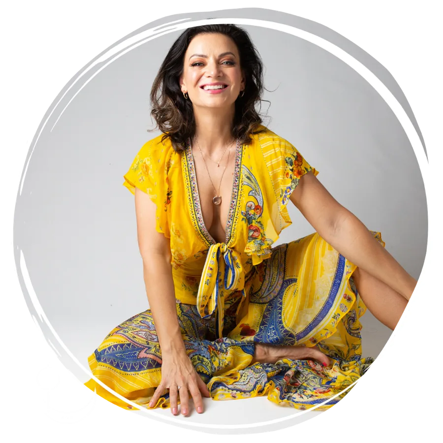 Marina Perry in yellow